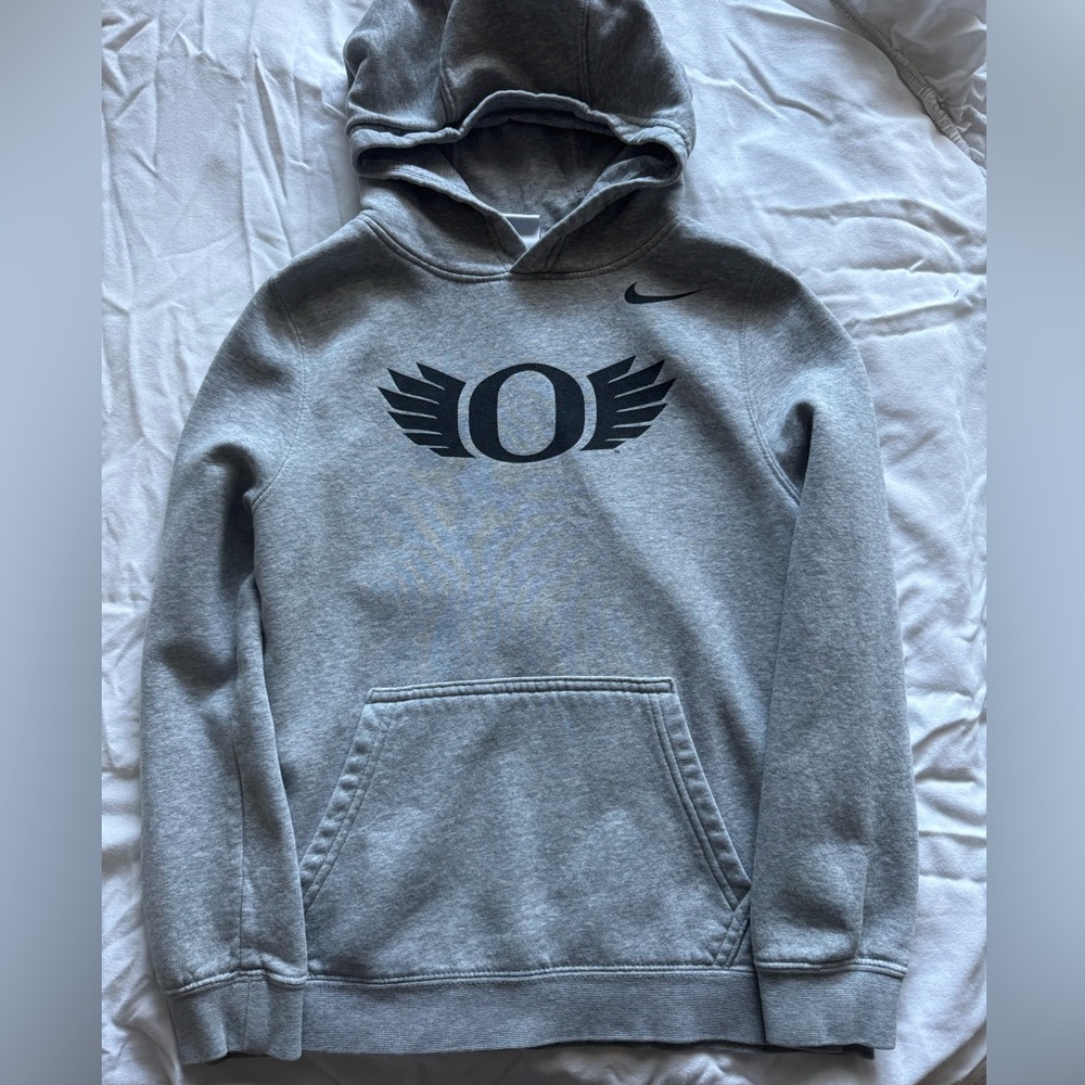 Nike Gray Oregon Ducks Hoodie